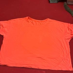 Lululemon crop t-shirt size 12
